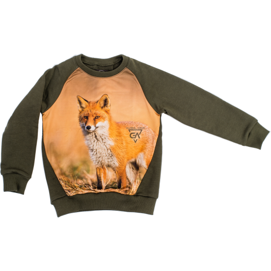 Wadera Sweatshirt with a fox  imprint 